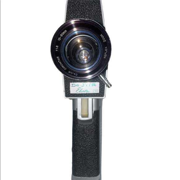 🔥 VTG UNTESTED DeJur Super Eight Slow Motion Camera Electra 250 f/1.8 12-30mm🔥 - Picture 2 of 7